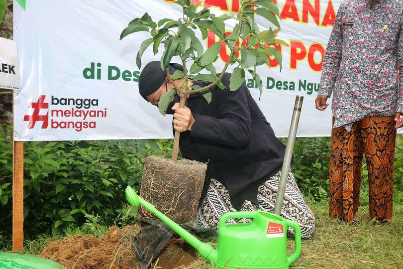 Bupati Trenggalek Himbau Masyarakat Donasi Pohon Buah untuk Dukung Gerakan Hidup Sehat