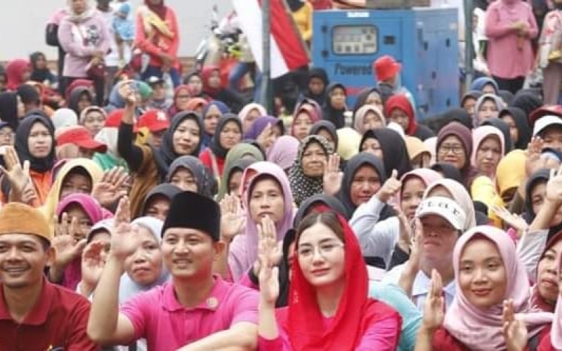 Bupati Trenggalek Sampaikan Pesan Jokowi Dalam Agenda Gebyar Program Keluarga Harapan