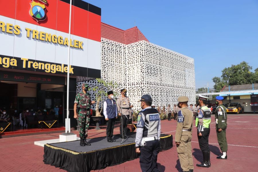 Jelang Lebaran, Jajaran Forkopimda Gelar Apel Semeru 2022