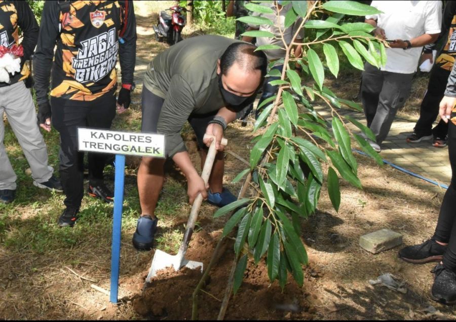 Kapolres Trenggalek : Kelestarian Alam Harus Kita Jaga Dan Diperhatikan