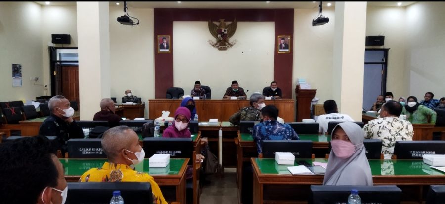 Komisi I DPRD Trenggalek : Rapat Perdana Bersama OPD Tingkatkan Janji Kinerja