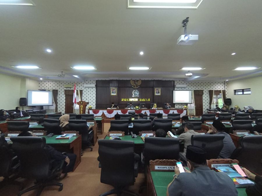Rapat Paripurna DPRD Kabupaten Trenggalek, Penyampaian LKPJ Bupati Tahun Anggaran 2023