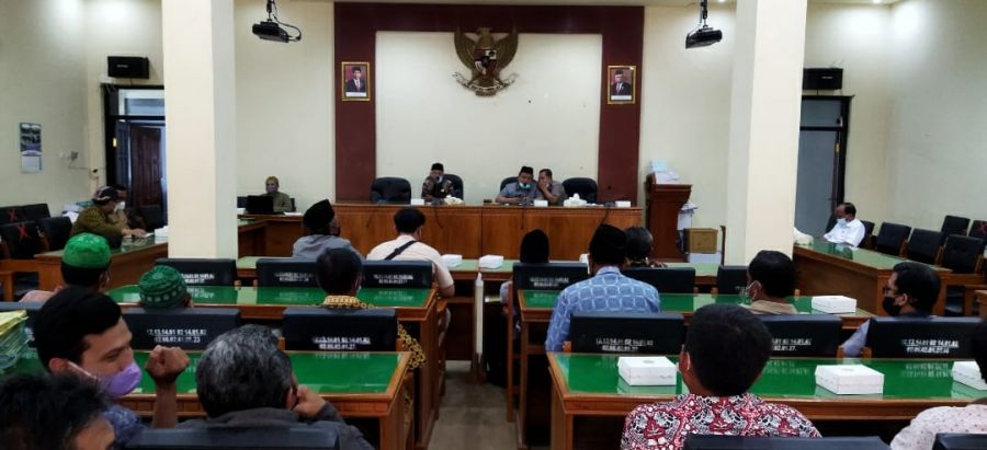 Terkait Ganti Untung Lahan, Warga Terdampak Bendungan Bagong Lakukan Hearing di DPRD Trenggalek