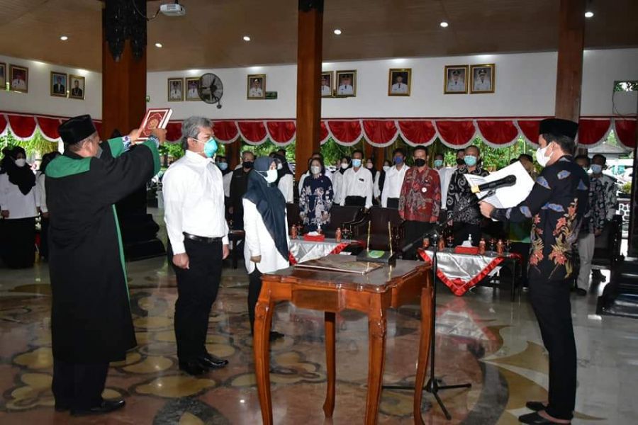 Wabub Trenggalek Lantik 127 Tenaga PPPK